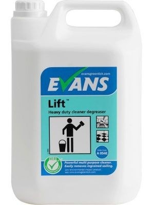 EVANS LIFT, heavy duty cleaner degreaser x 5Lt