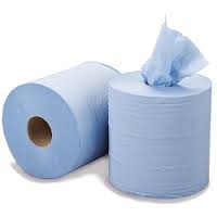 CENTREFEED ROLLS - BLUE x 6