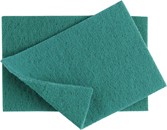 GREEN SCOURERS x 10