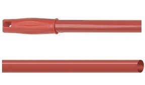 HEAVY DUTY STEEL STALE - RED, epoxy coated  x 1