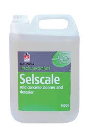 HOO6 / H06 SELSCALE - Selden acid concrete cleaner & descaler x 5Lt