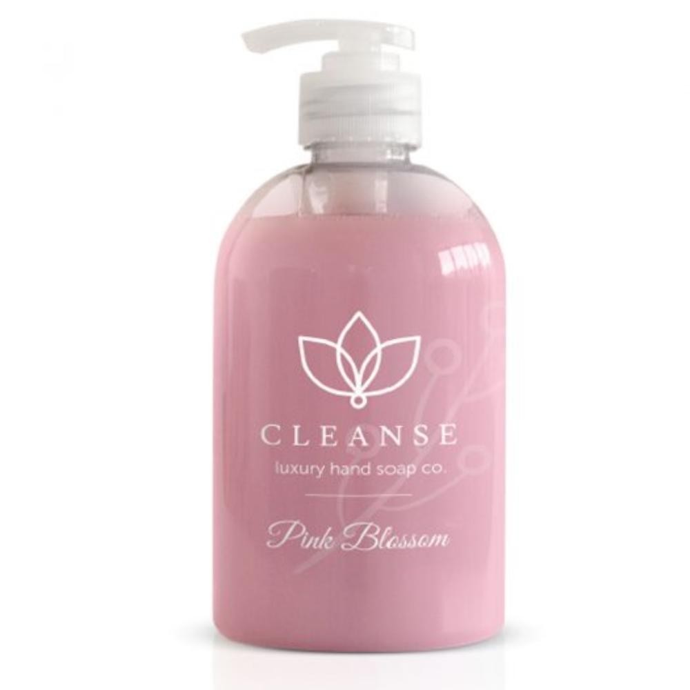 LUXURY PINK PEARL SOAP PUMP, hand,hair,body wash x 485ml