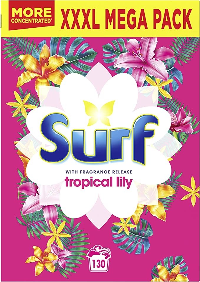SURF WASHING POWDER, concentrated - 130 washes