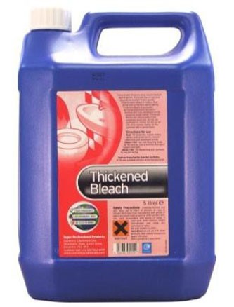 Thick Bleach, x 5Lt