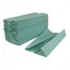 HAND TOWELS - C-FOLD - GREEN 1PLY x 2580 towels