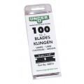 UNGER SRB10 - 1.5"/4cm REPLACEMENT SAFETY SCRAPER BLADES (box of 100)