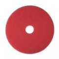 3M SCOTCH-BRITE RED FLOOR PADS, buffing