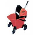 SYR KENTUCKY MOPPING UNIT - RED, complete with press