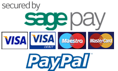 Secured by SagePay and Paypal
